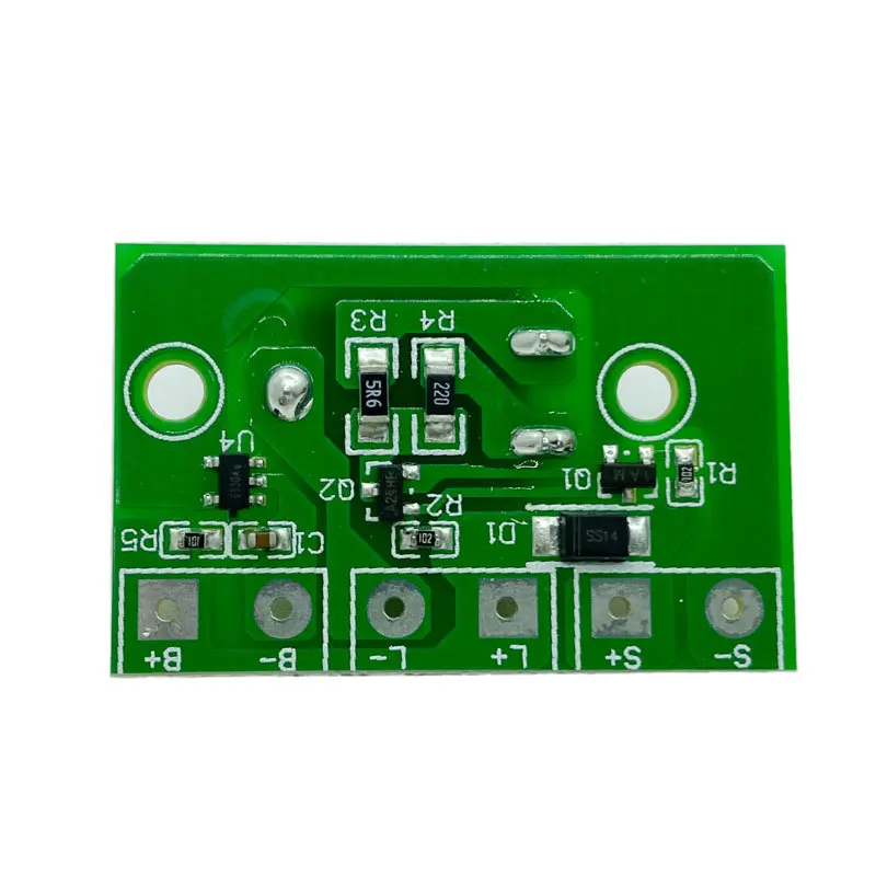 3.7V Lithium Battery Solar Light Control Circuit Module With Integrated Switch Lawn Spotlight Garden Lighting Repair Board Part