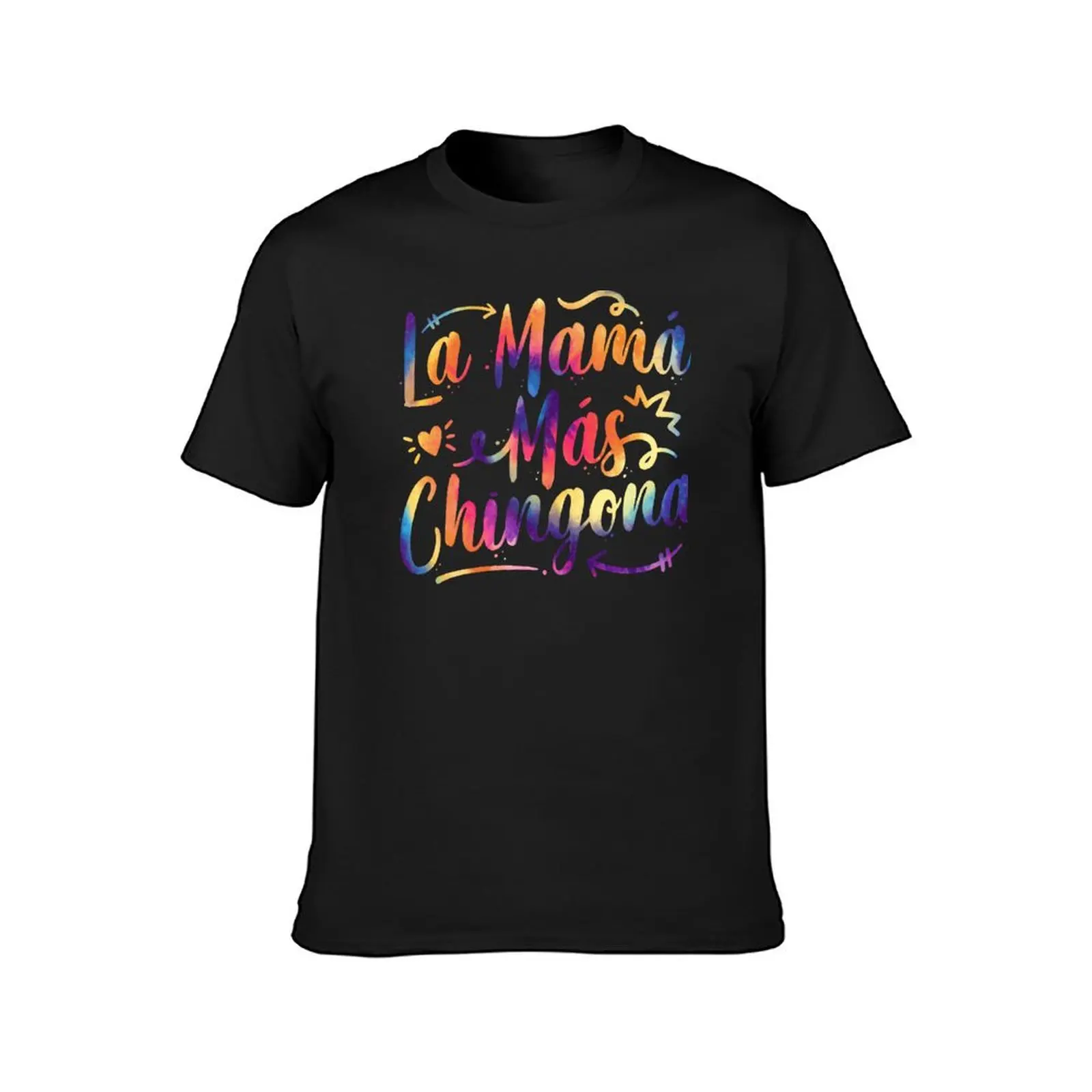 Crewneck Mother's Day La Mama Mas Chingona Spanish Mothers Day Hispanic T-shirt  Campaign Tees Novelty Humor Graphic Home USA Si