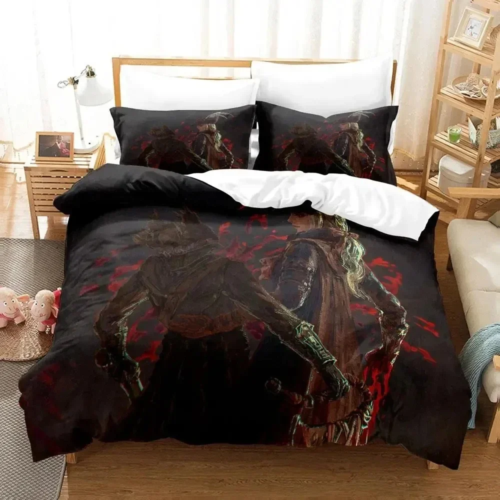 

Game Lady Maria Bloodborne 3D NEW Duvet Cover Pillowcase Bedding Set Adult Girl Bedroom Decoration Children Single Double Large