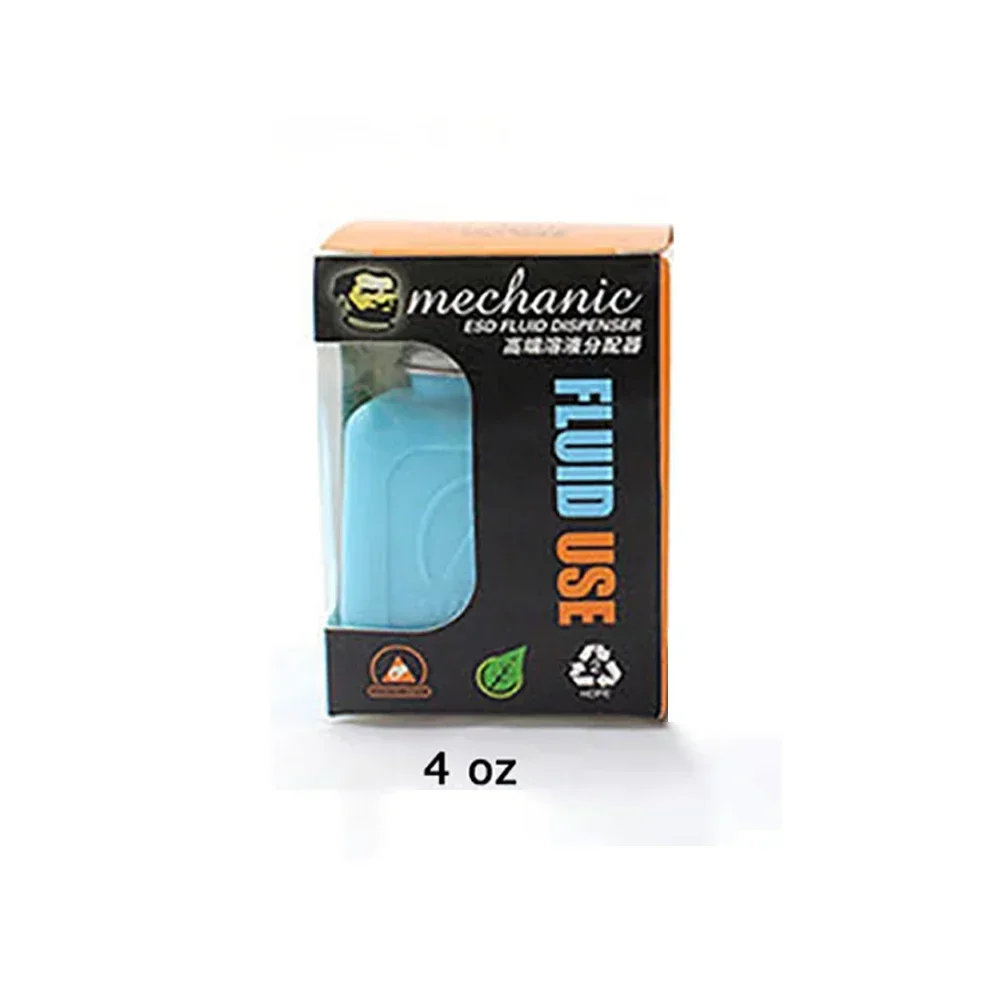 กดประเภทขวด MECHANIC TZ01 4ออนซ์6Oz สแตนเลสสตีลป้องกันไฟฟ้าสถิตย์ Splash Proof JJP Push แอลกอฮอล์ขวด Solution Dispenser