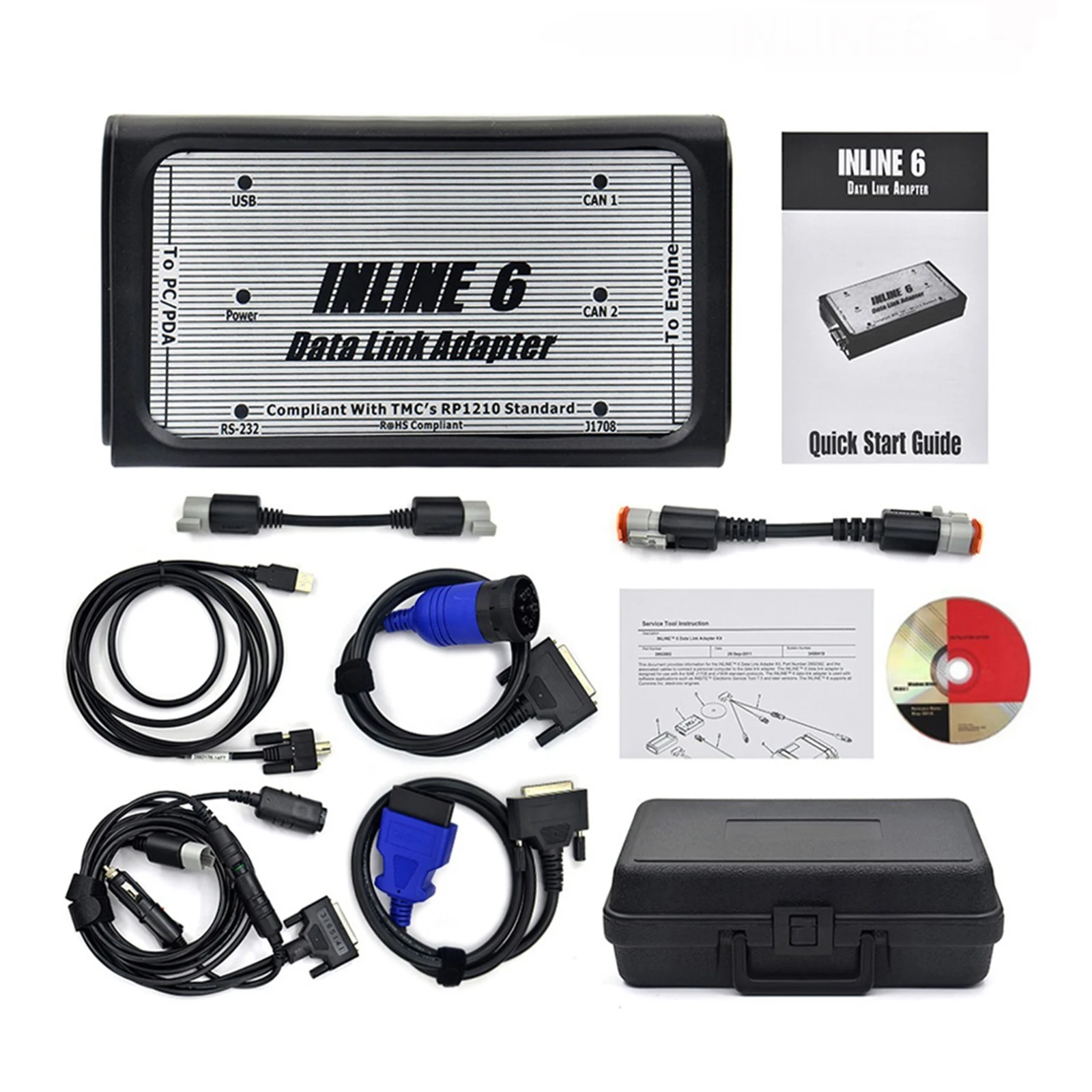 Tools and Cables inline6 v8.9 and vol Full set of diagnostic cables Traversing cables