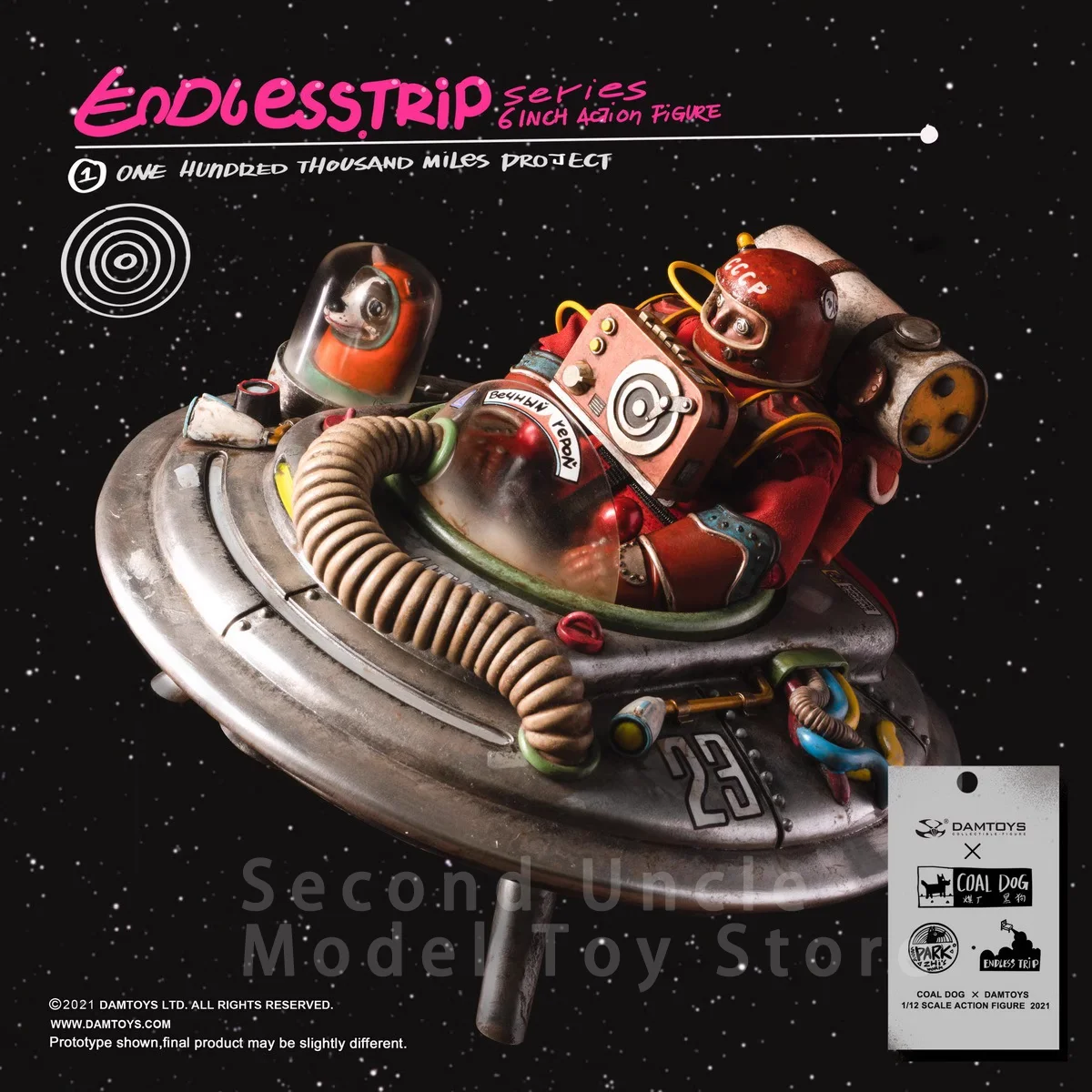 

DAMTOYS x COALDOG PES024 1/12 Endless Journey Action figure Full Set Collectible Model Toy Gift In Stock