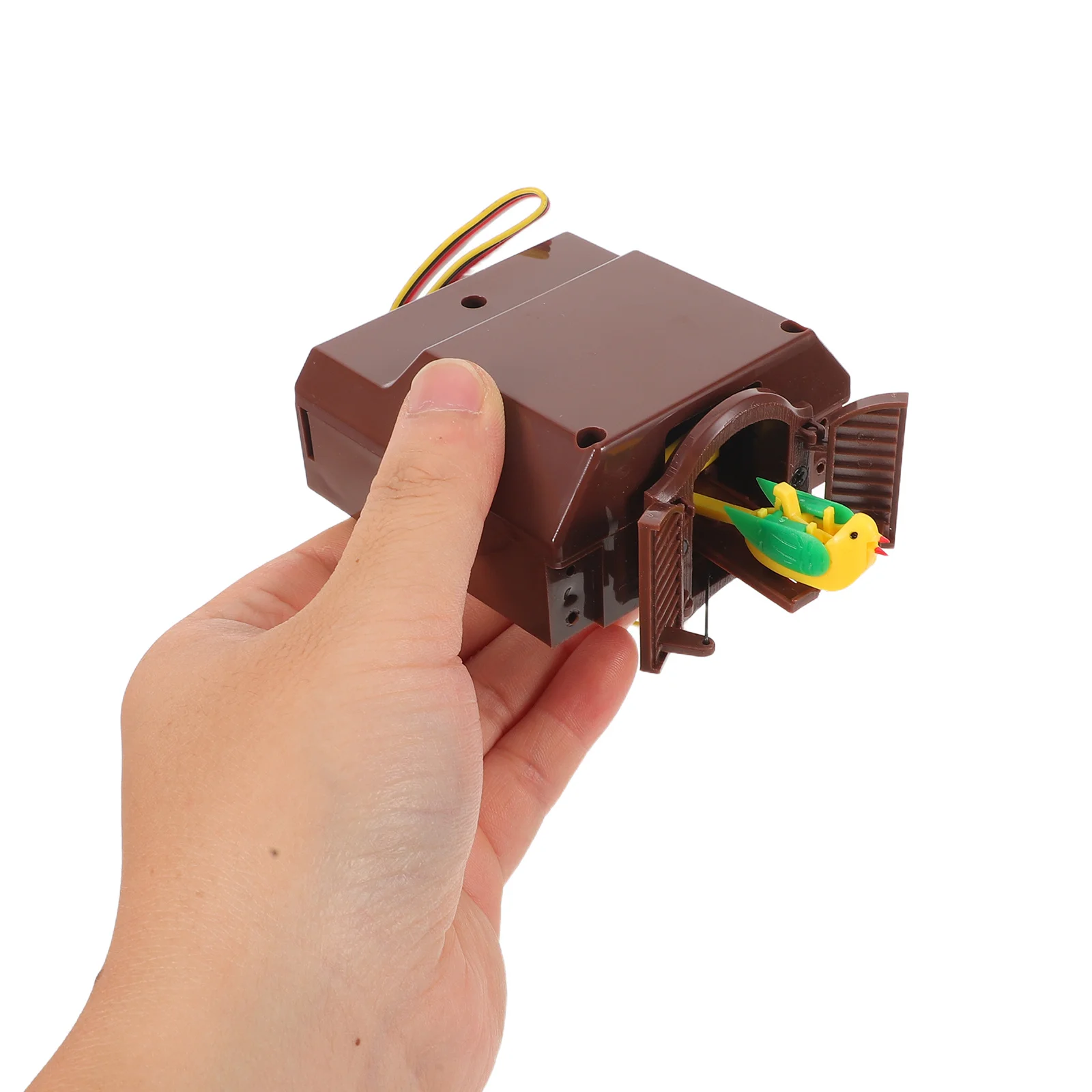 

Replaceable Cuckoo Clock Mechanism Quartz Movement with Hourly Chime Light-Sensing Feature for DIY Clock Repair Kit