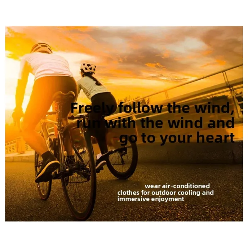 Nowy kombinezon chłodzący z poduszką na plecy, klimatyzacja, półprzewodnik, do użytku na zewnątrz, na plac budowy, redukcja temperatury, nowy model 2025