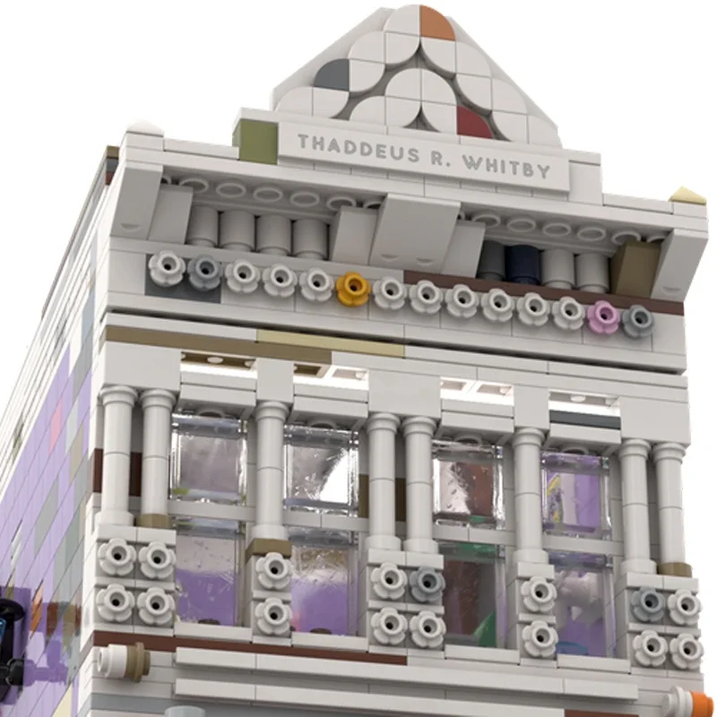 Bodega omega MOC City street building briques vue architecture modèle blocs jouet maison traditionnelle brique ensemble cadeau pour enfants ami