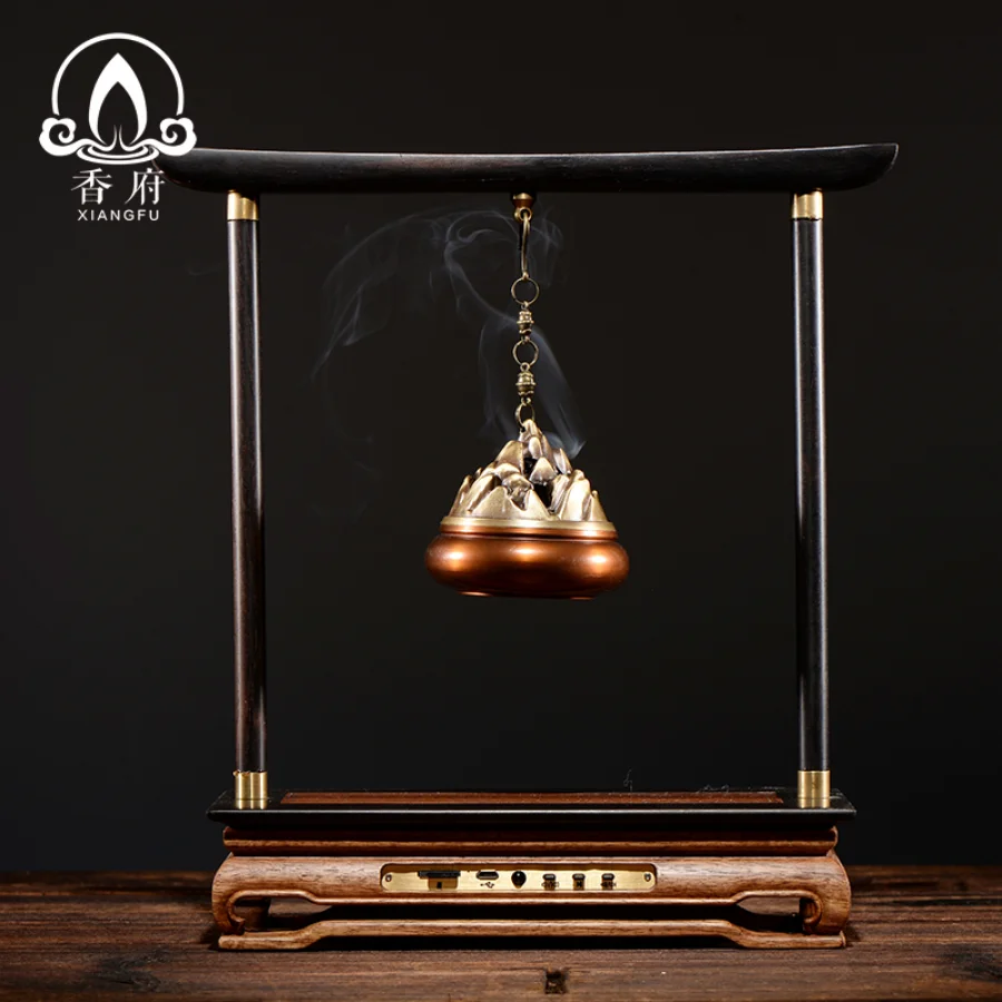 

Stand Cone Incense Burner Holder In Metal Personalized Circle Incense Holder For Smoke Gold Trendy Round Incienso Soporte Zen