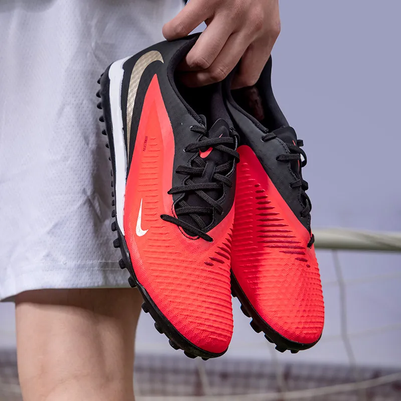 Nike Men TF Soccer Cleats HQ2325‑600 Turf Football Shoes For Artificial Grass Five‑a‑Side Field Training Non‑Slip Athletic Sneak