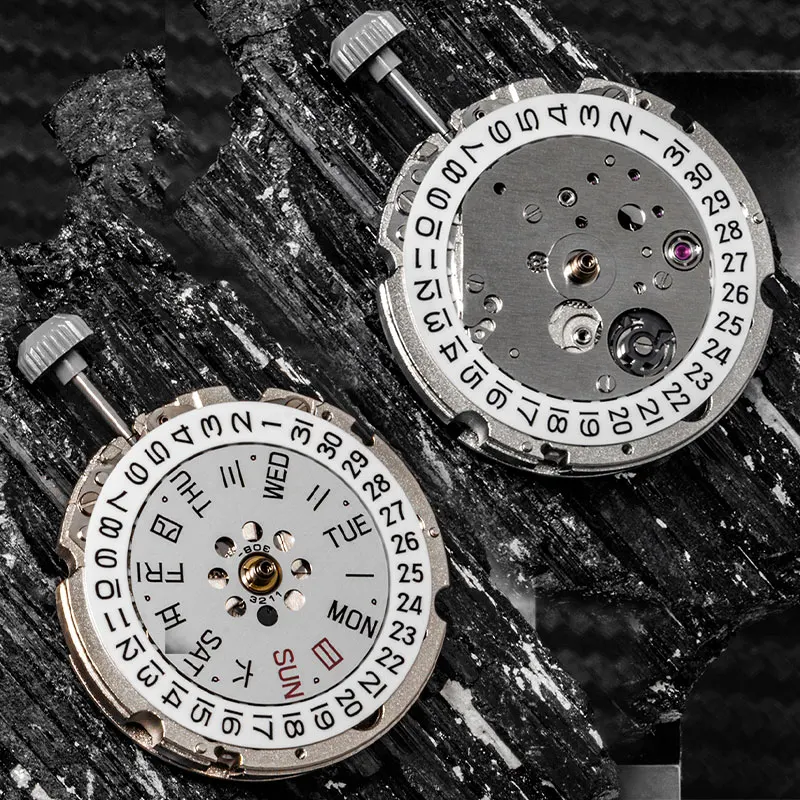 8215/8205 Mechanical 21 Jewels Automatic Movement Date Double Calendar Setting Precision Watch Accessories Date At 3:00 Tools