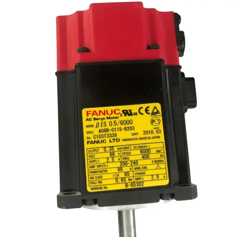 

Fanuc A06B-0115-B203 Servo Motor Tested ok Expedited Delivery