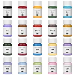 30ml Gypsum Cement Coloring Planter Pigment Gypsum Powder Color Concentrate Concrete Cement Plaster Mold DIY Handmade Supplies