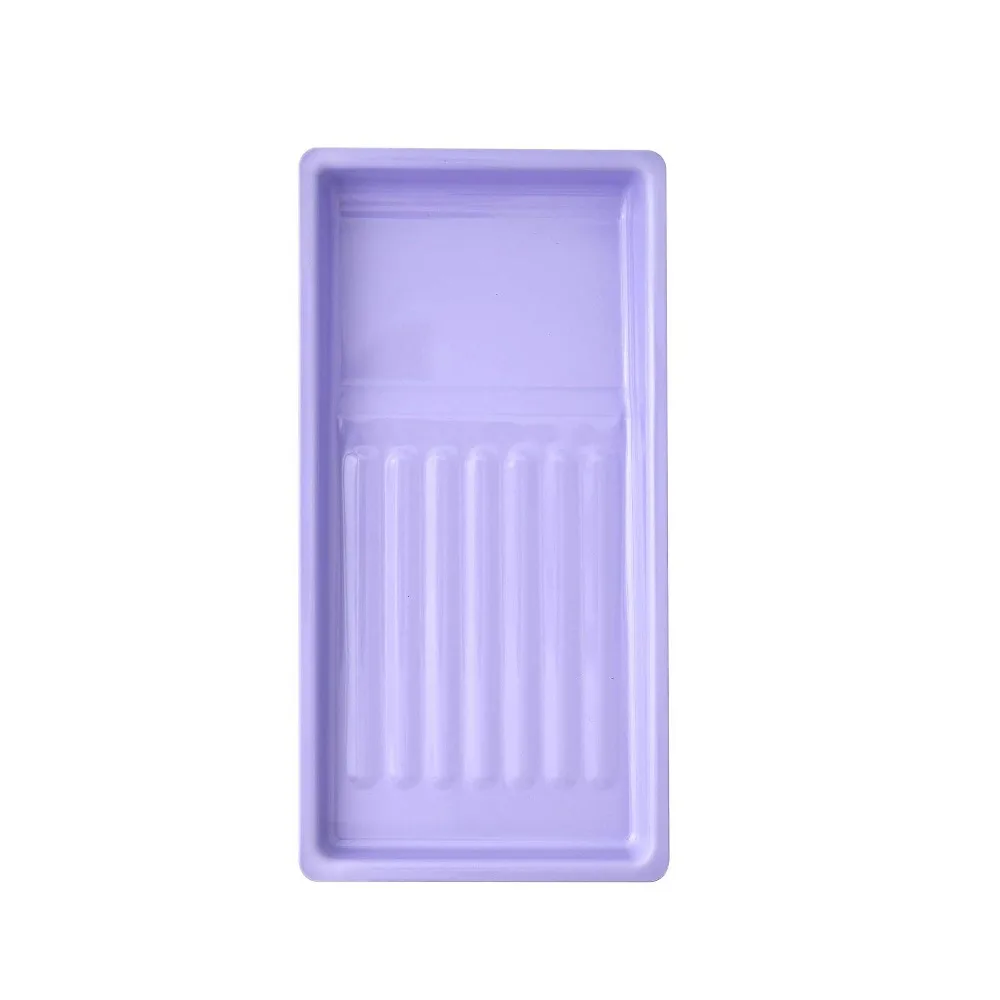 Stainless Steel Nail Disinfection Tray Multi-Color Thick Nail Tool Organizer Rust-proof Stackable Cosmetic Storage Tray