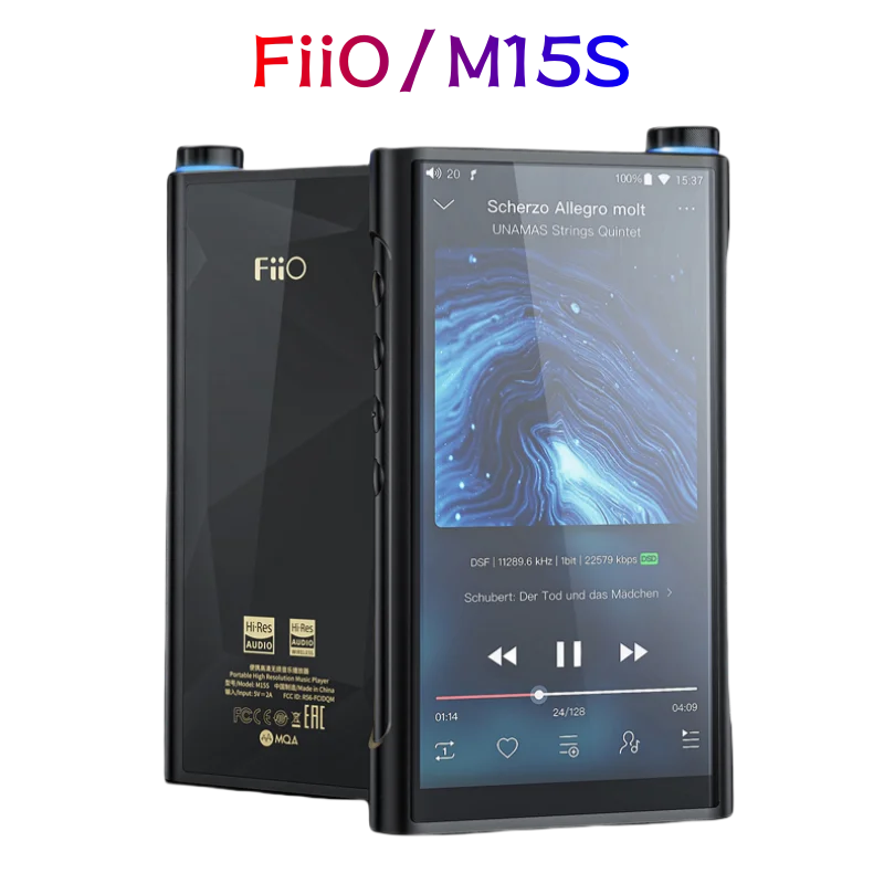 

FiiO/M15S Android Portable Lossless Music Player DSD Fever Hifi Bluetooth Walkman MP3