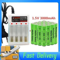 AA + AAA Rechargeable AA 1.5V 9800mAh / 1.5V AAA 8800mah Alkaline Battery Flashlight Toys Watch MP3 Player Replace Ni-Mh Battery