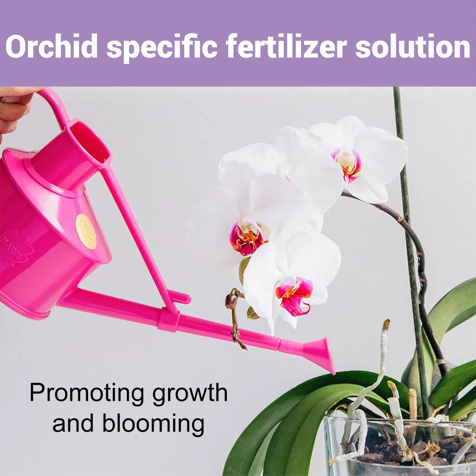 50ml Rapid Rooting Orchid Flower Foliar Fertilizer Improve Growth Soil Ingredient Safety Nutrition Promote Flowers Fertilizer
