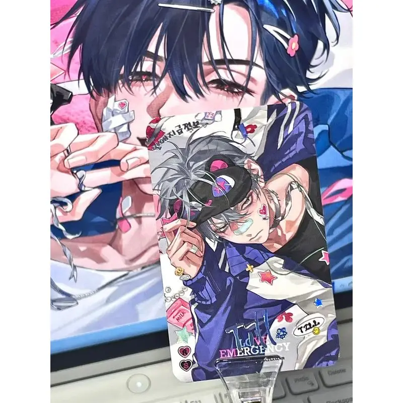 Alien Stage аниме IVAN TILL маленькая открытка фотокарточки для девочек друзья подарок DIY открытка закладка аниме аксессуары 2 шт./компл.