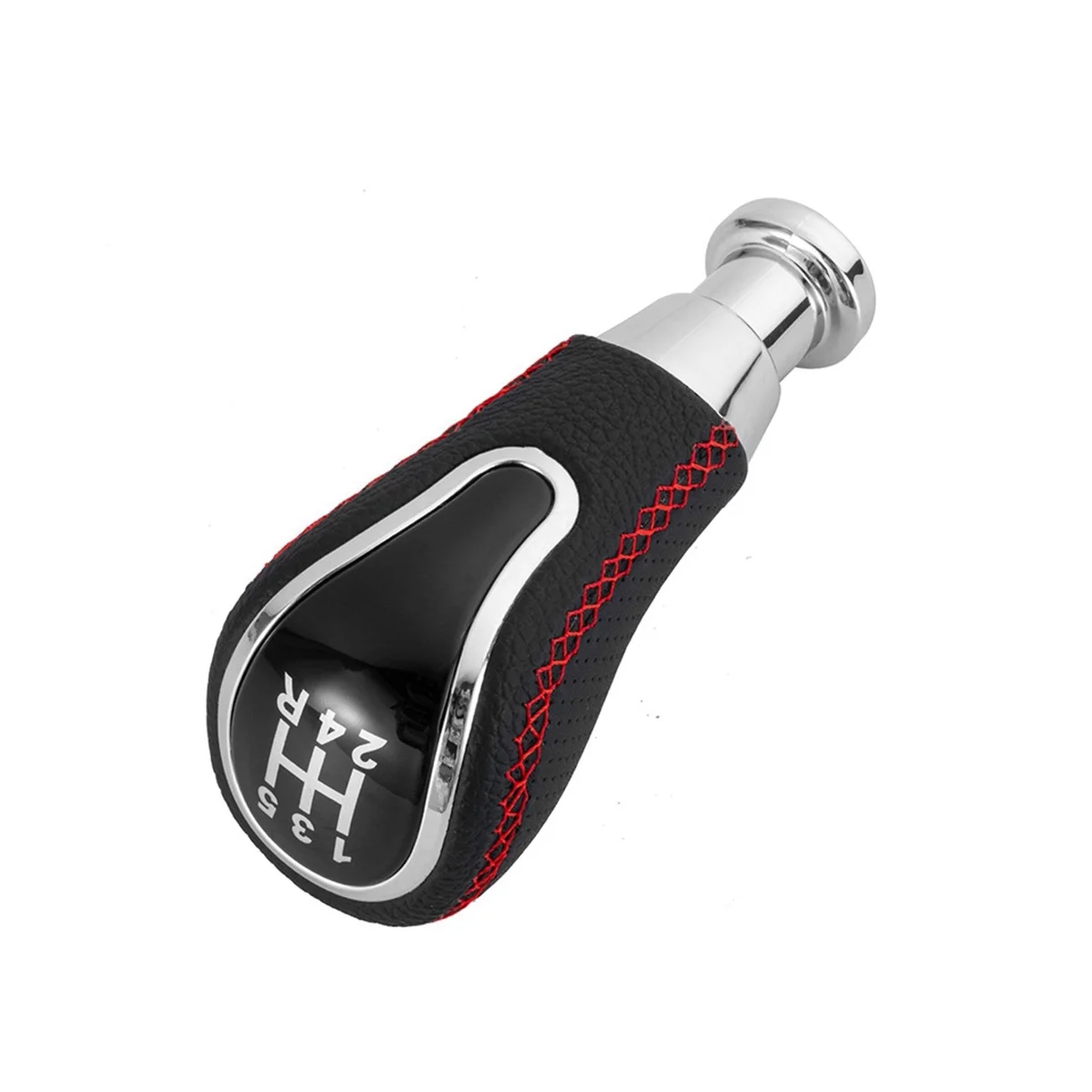 5 Speed Manual Car Gear Shift Knob Shifter Lever for Granta Kalina Niva Samara Largus Chrome+Red