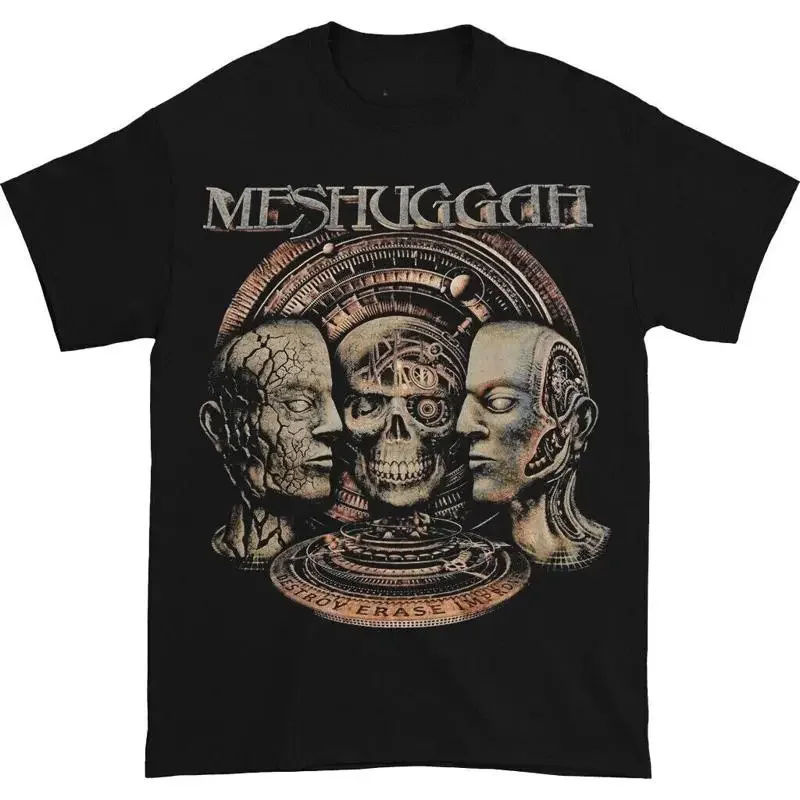 Meshuggah Destroy Erase Improve Black All Size T Shirt