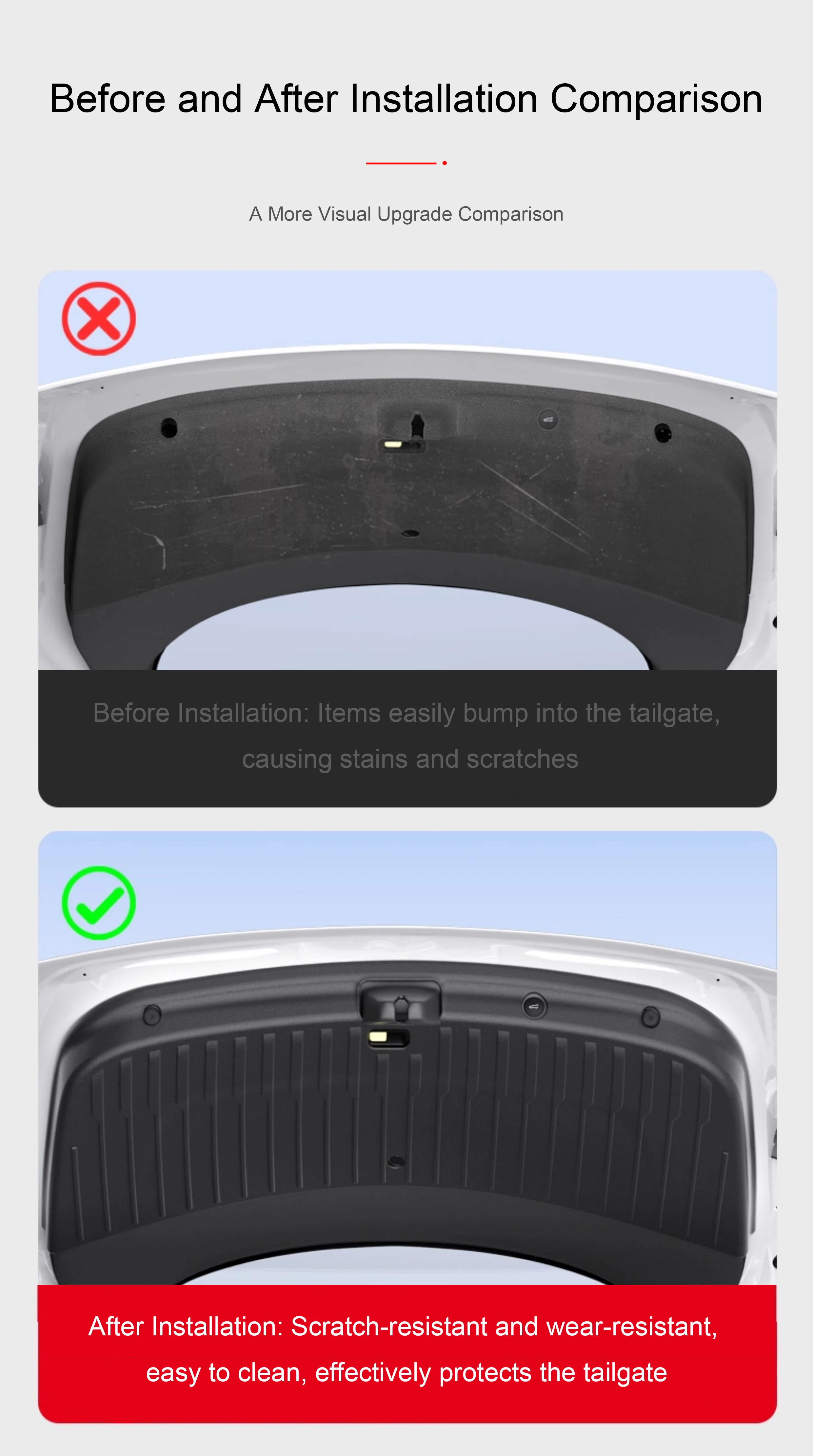 For Tesla Model Y Juniper 2025 Trunk Tailgate Protection Pad Trunk TPE Anti-dirty Protective Pad Trunk Door All-inclusive Mat