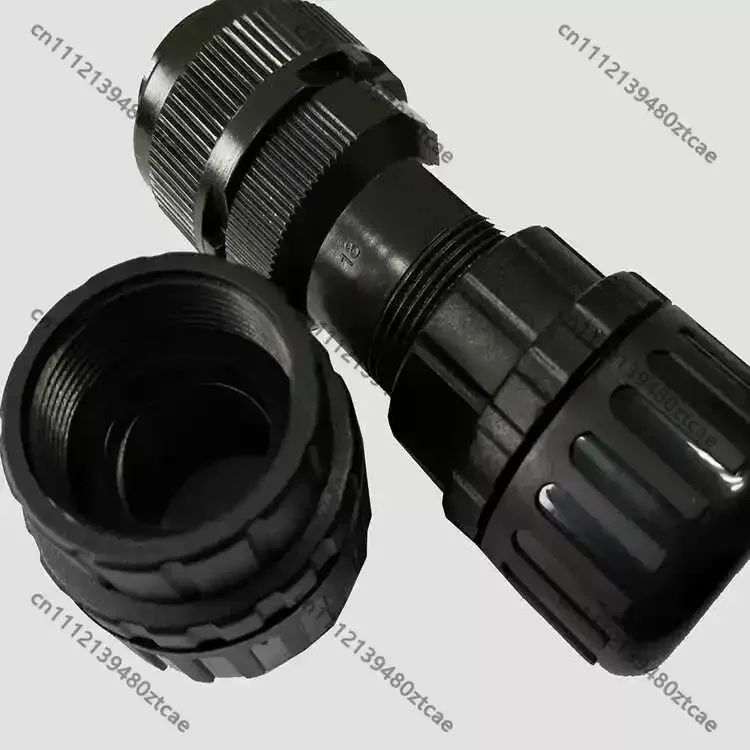 Plastic Corrugated Pipe Quick Connector Waterproof Hose Lock Fitting