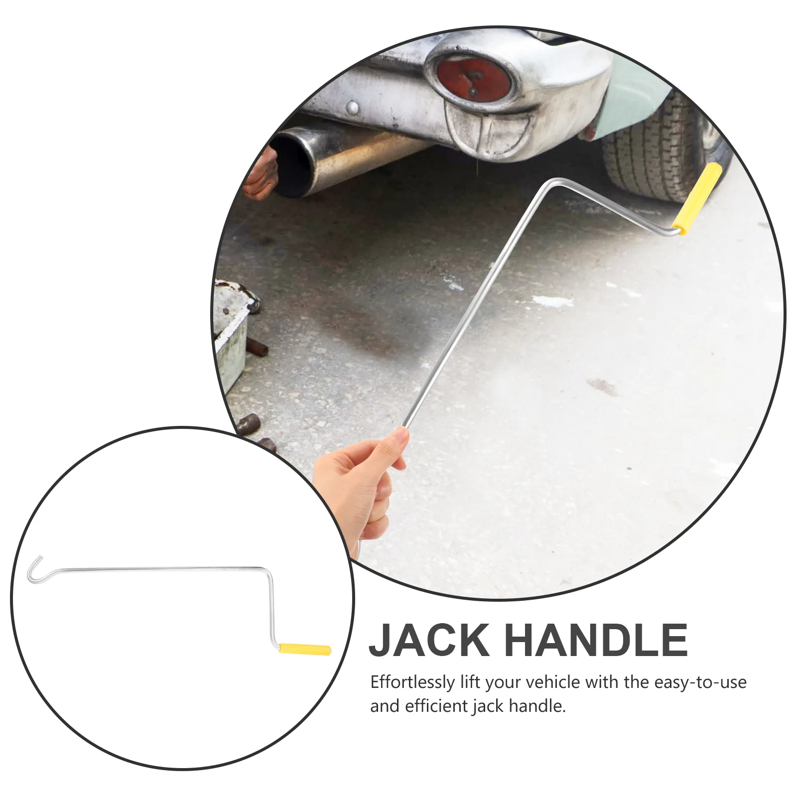 Car Jack Labor-saving Wrench Rocker Lifting Handle to Remove Tires (integrated Rocker) Crank Replacement Van Trailer Pickup