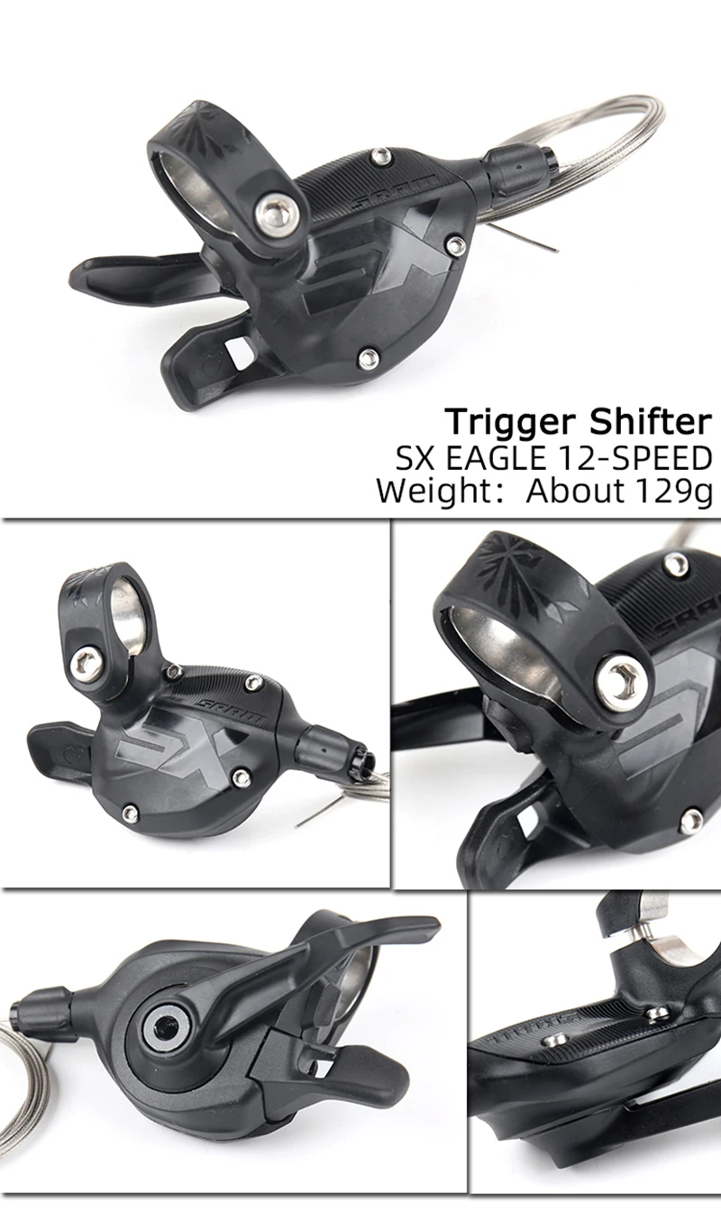 Compra Sram Comando Cambio GX Trigger 10V Posteriore Nero su HBS
