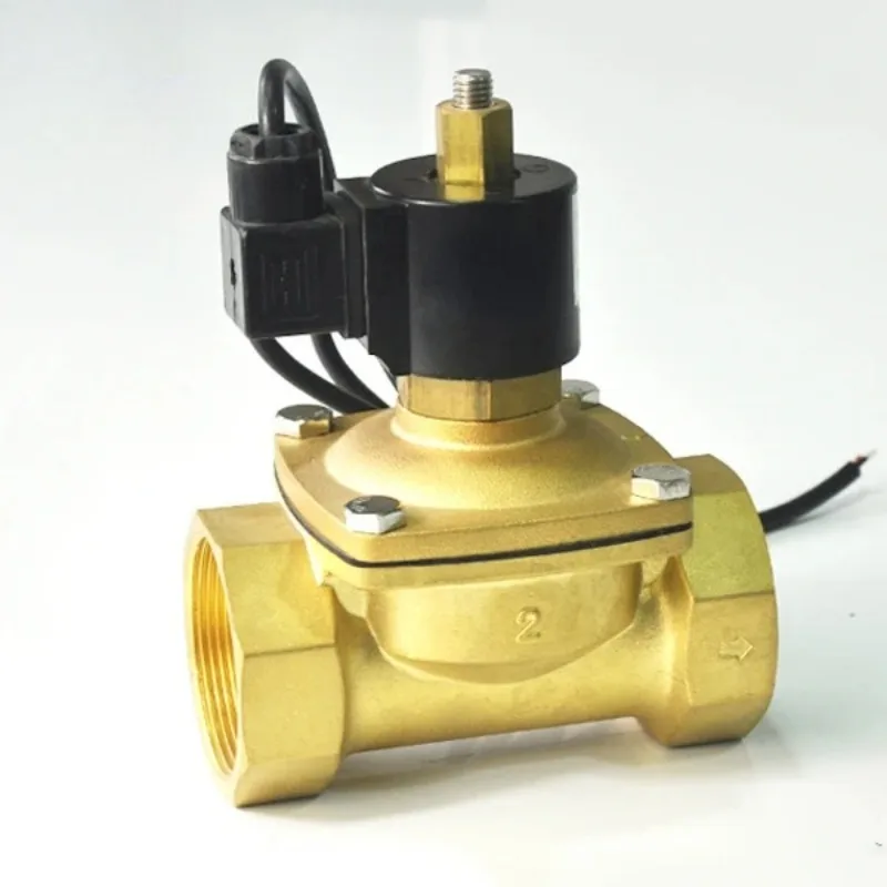 Long‑Time Operation Normally Closed Solenoid Valve Waterproof Electric Fluid Control Valve Industrial Spare Part