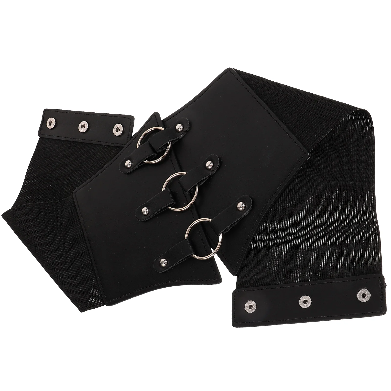 مشد حزام الخصر المرأة الرجعية عصر النهضة تقليد واسعة حزام مطاطا مشد حزام الخصر ل تأثيري Steampunk