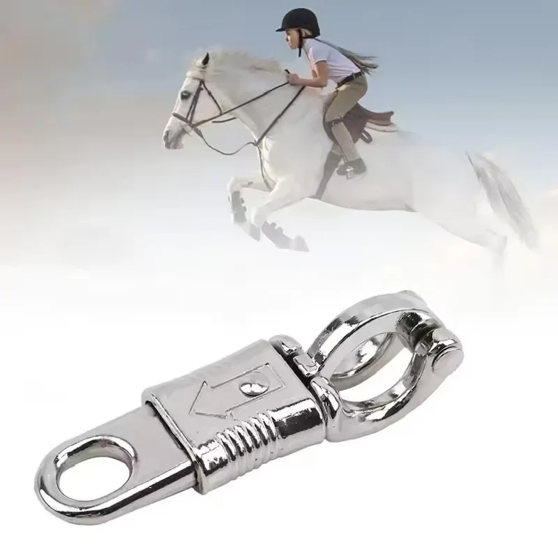 Horse Panic Clip Buckle 10cm Zinc Alloy Quick Release Terror Hook Snap For Equestrian Sports Equipment Pony Horse Care Product