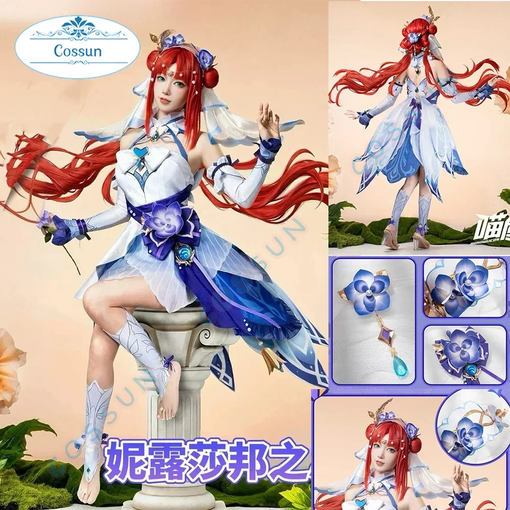 Nilou Cosplay Costume Game Genshin Impact Cosplay DokiDoki-SR Nilou New Skin Breeze of Sabaa Cosplay Women Costume Halloween