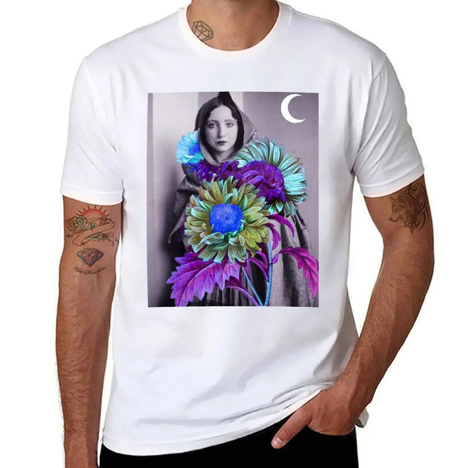 

Anais Nin Psyschedelic Collage Vintage Art T-Shirt funny t shirts dark humor g man t shirts for men T-Shirt