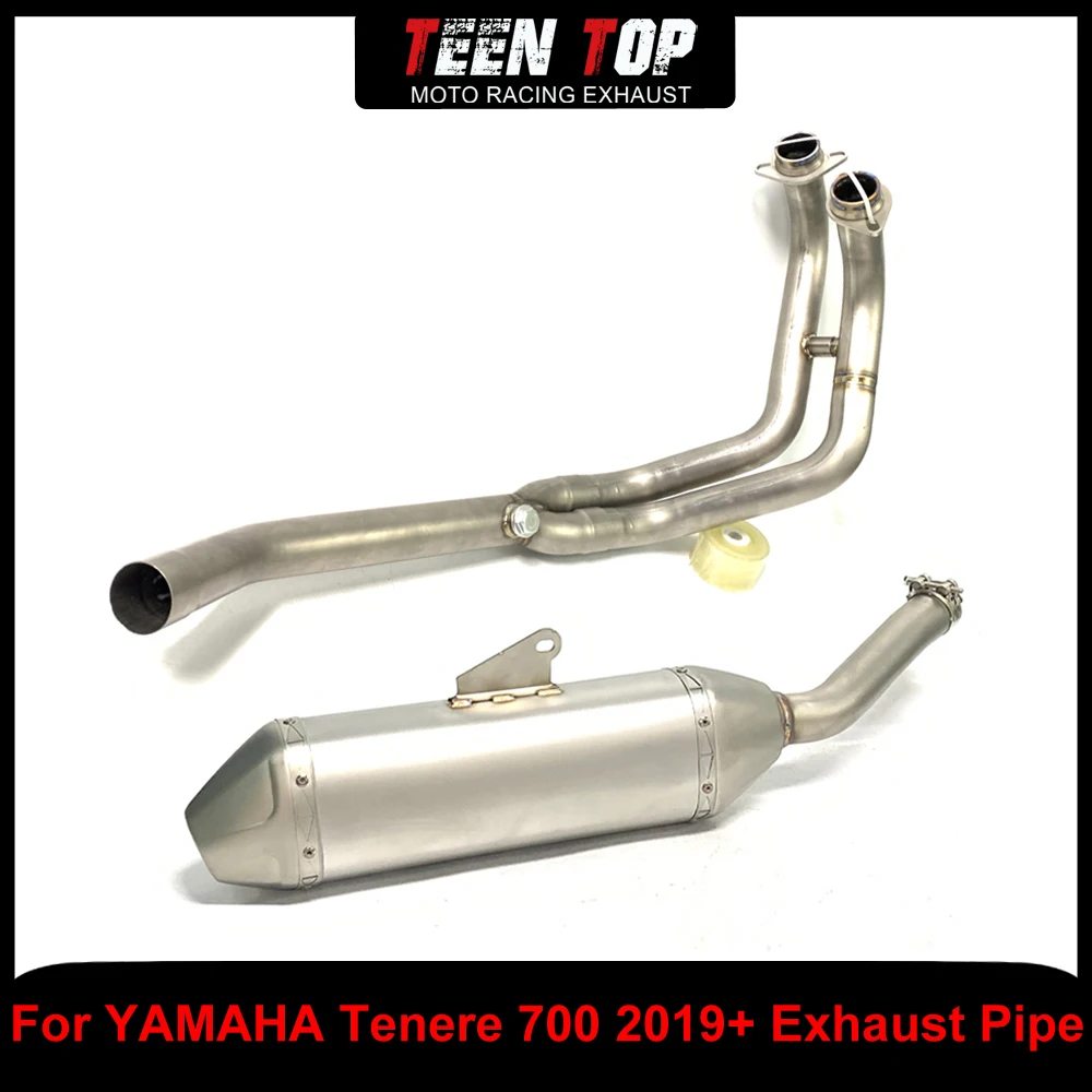 

Надевается для YAMAHA Tenere 700, полная выхлопная система, выхлопная труба мотоцикла, передняя соединительная труба T-700, глушитель из нержавеющей стали