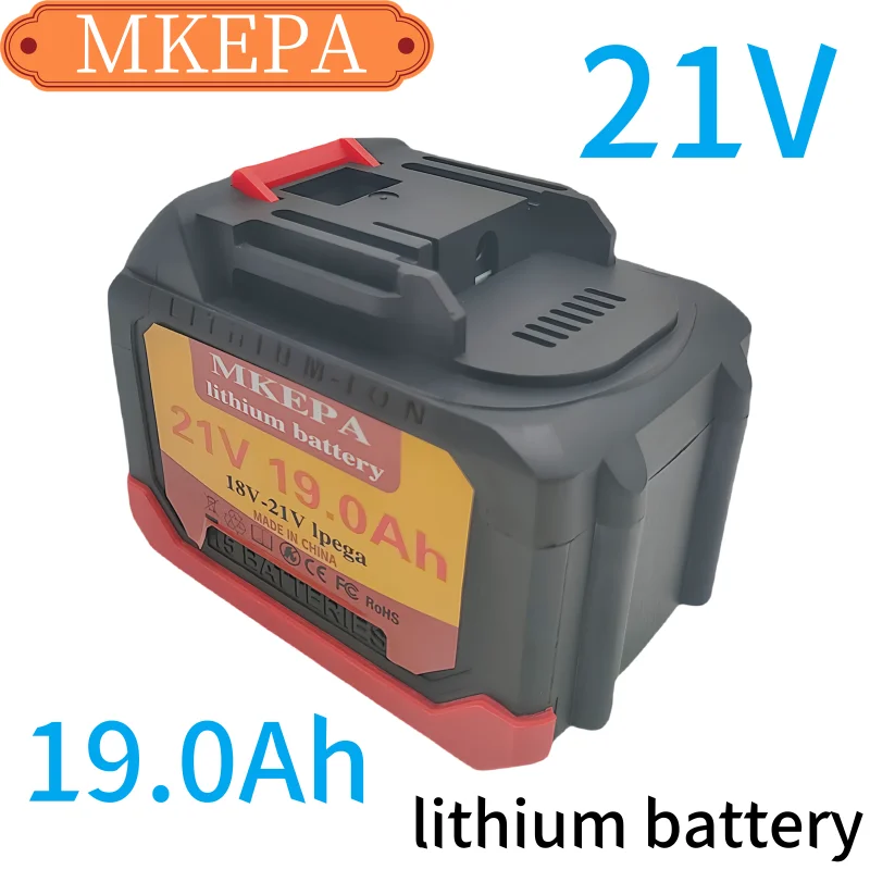 

100% Brand New 21V Lithium-ion Rechargeable Battery Suitable for replacing Batteries of Cordless Electric Tools