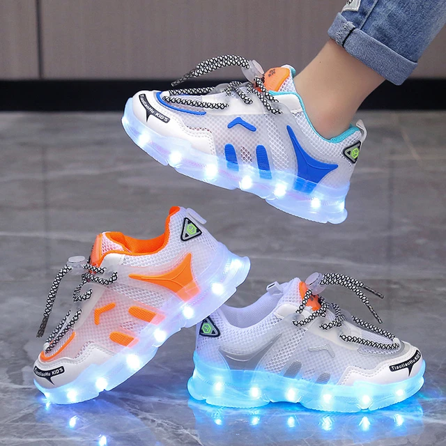 Light up running shoes best sale