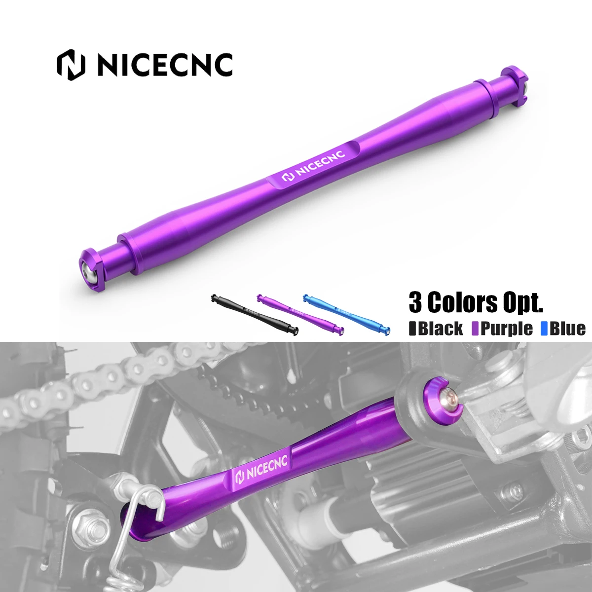 

NICECNC For Surron Light Bee X For Sur-Ron Light Bee S L1E For Segway X160 X260 Foot Pegs Support Brace Footrest Bracket Lever