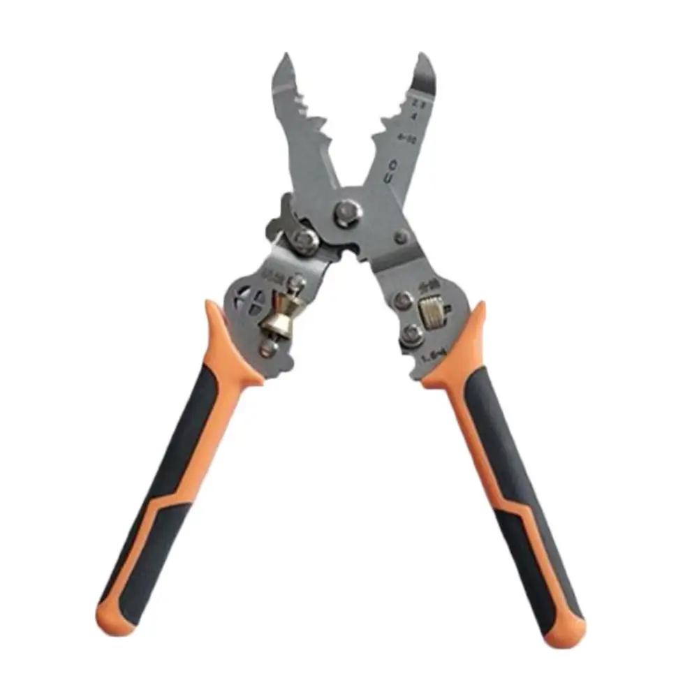 10 In 1 Multi-functional Wire Stripper Heavy-duty Hand Pliers Wire Universal Tool Cutter Stripper Terminal Cable Crimper X2F4