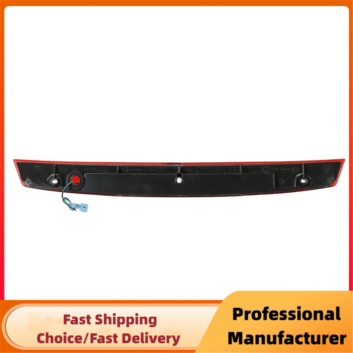 LED Alta Montagem Terceira Luz De Paragem De Freio, Carro Alto Nível Lâmpada De Sinal De Cauda Traseira, Mercedes-Benz Vito Viano W639 A6398200056