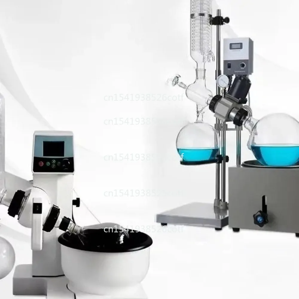 1L / 2L/3L Manual/Electric Lifting 0 - 120 Rpm Professional Rotary Evaporator Set Borosilicate Glass 220V 1.5KW