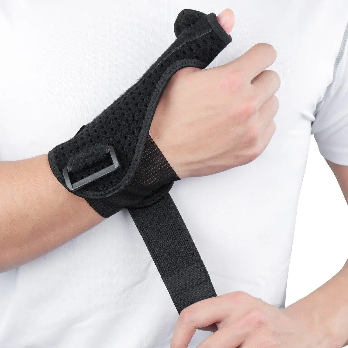 Sports Wrist Protector, Wrist Plate Fixation, Detachable Tendon Sheath, Thumb Protector, Auxiliary Protector