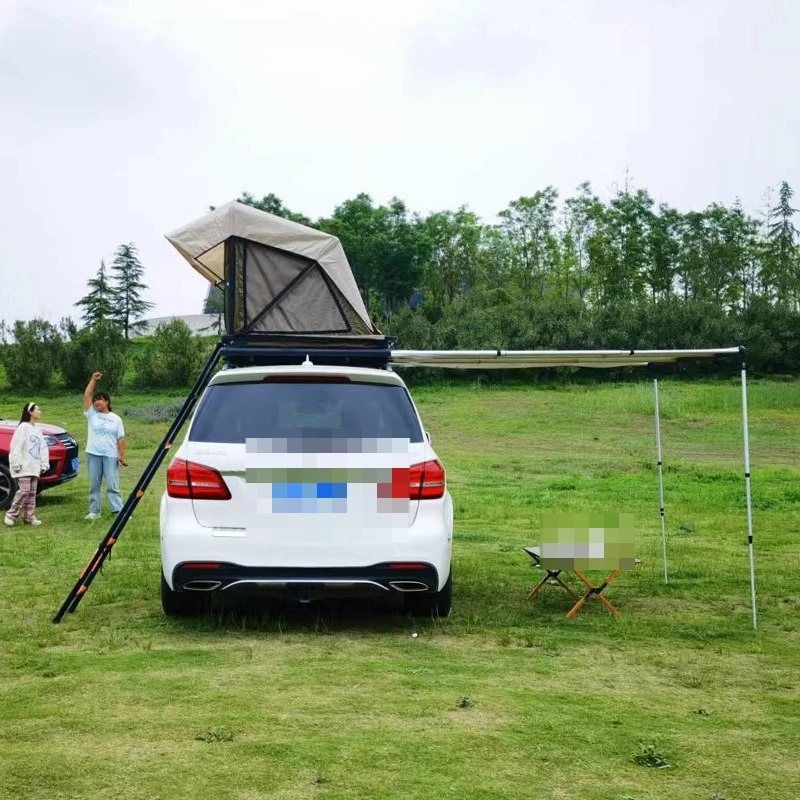 

Hidden tent roof rack invisible tent self-driving tour folding model