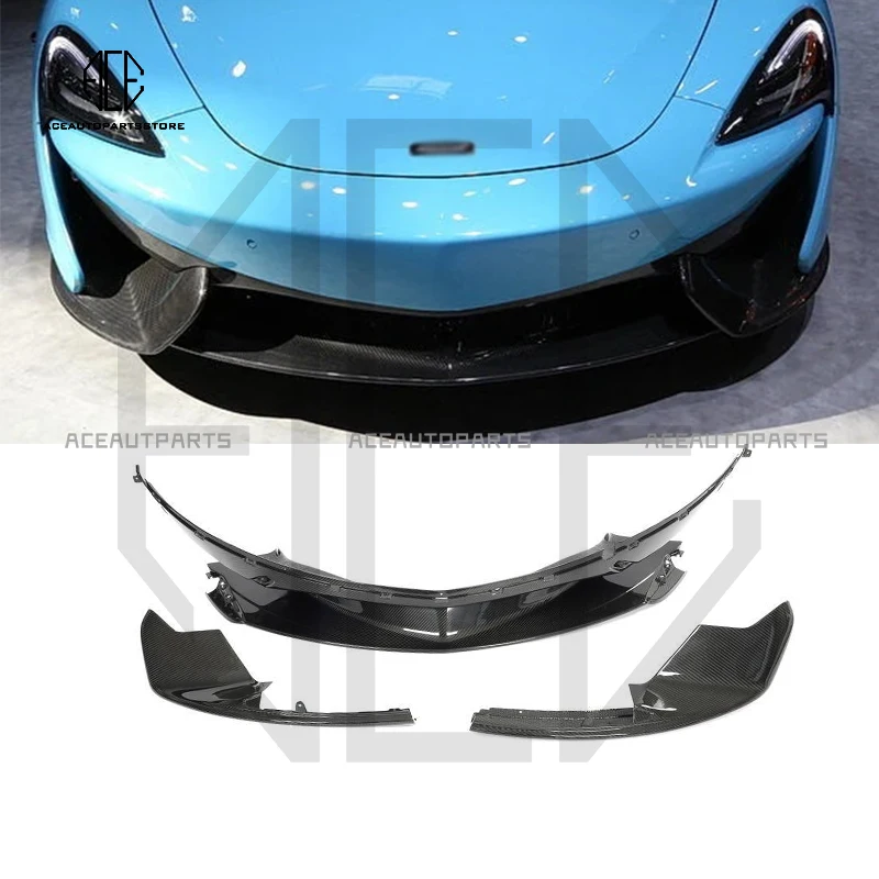 

Обвес из сухого углеродного волокна в стиле OEM, передний бампер, боковые юбки, задний диффузор, задняя крышка для McLaren 570GT 540C 570S