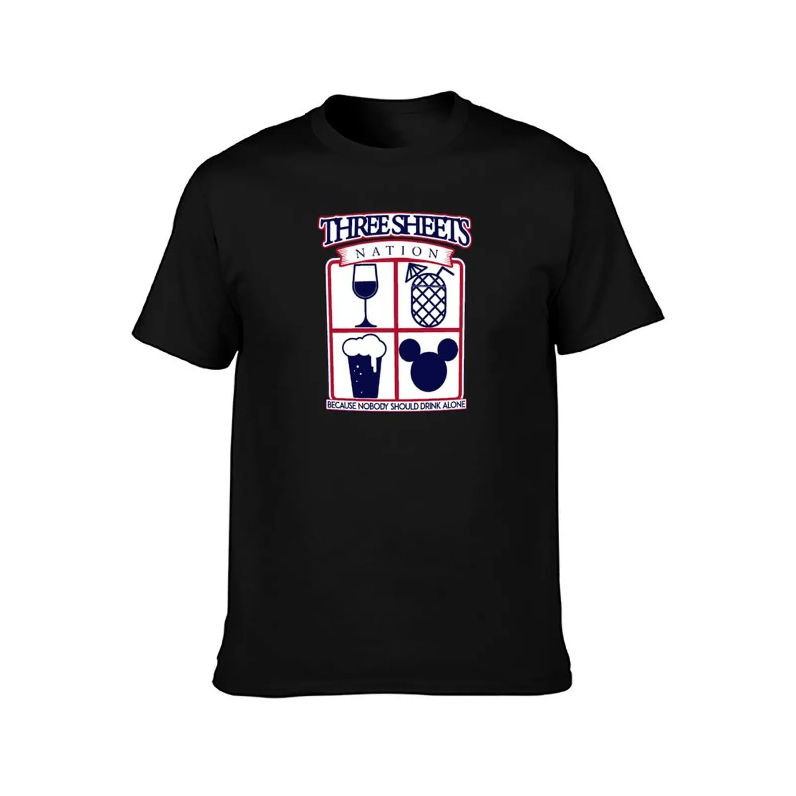 3 Sheets Nation T-Shirt Christmas Theme Tee Top T-Shirt