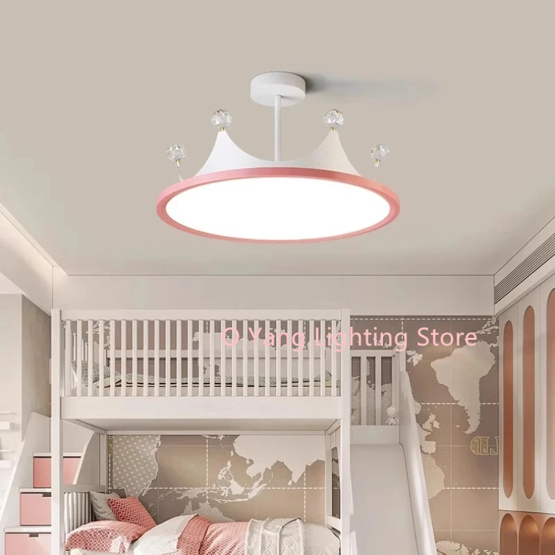 

Paradise LED Pink Bow Lights Minimalist Modern Warm Romantic Princess Room Baby Room Girl Bedroom Chandelier RC Dimming