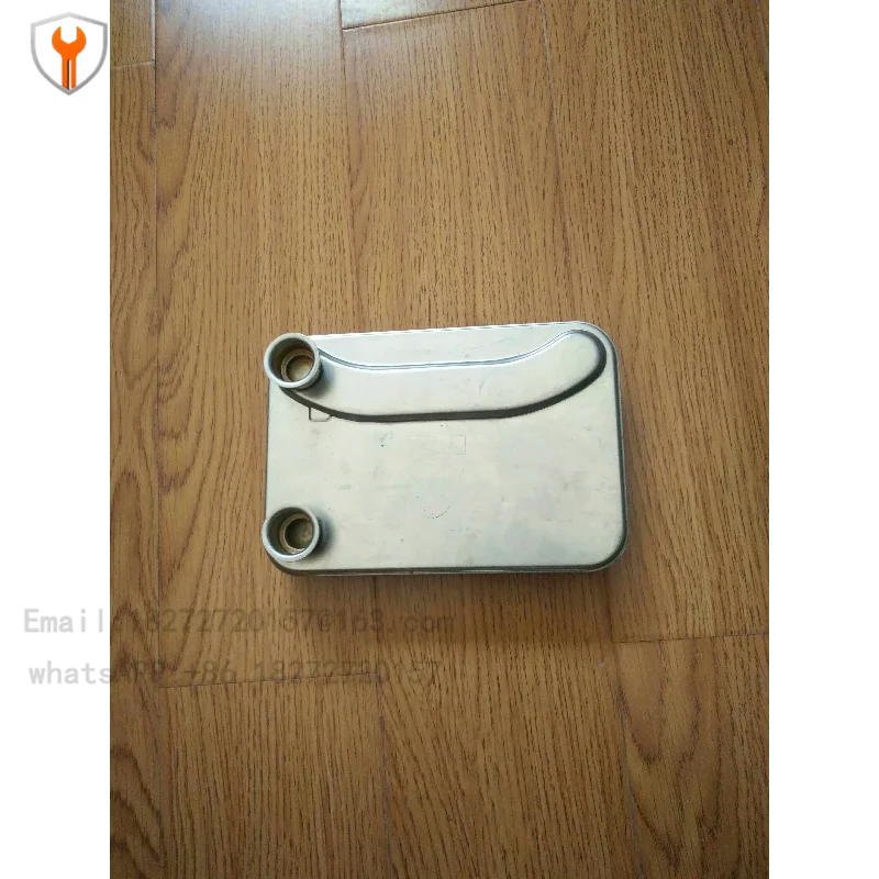 Wall-hung boiler accessories, hot water heat exchanger, plate change, auxiliary heat exchanger.
