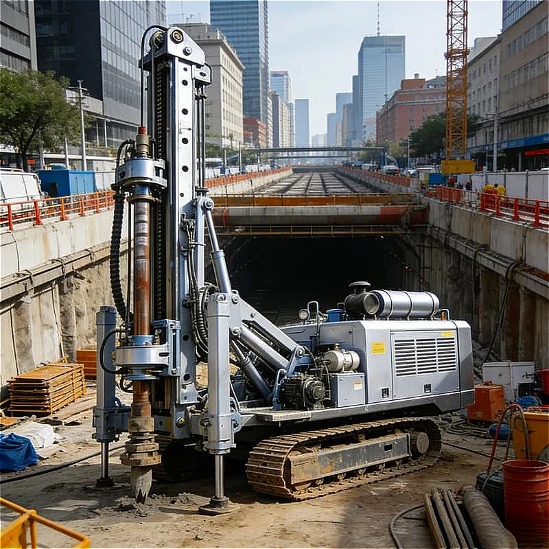 Full Hydraulic Underground Core Drilling Rig Hydraulic Power Head Tunnel Boring Geological Survey Deep Exploration Customized