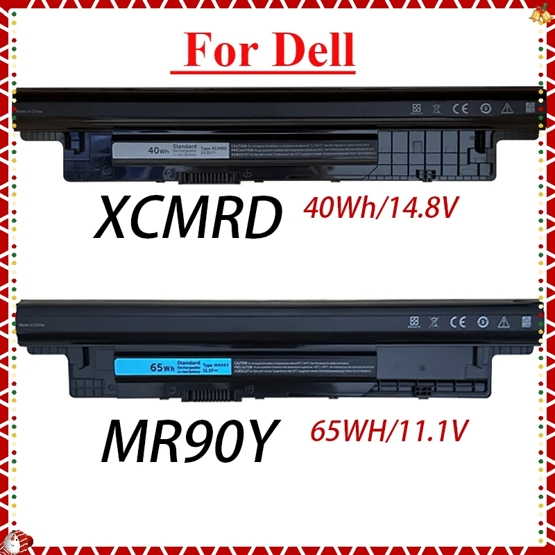 

XCMRD 40Wh MR90Y 65WH Laptop Battery for Dell Inspiron 3421 3437 3442 3443 3521 3721 3737 5421 5437 5537 3537 5521 5721 5737