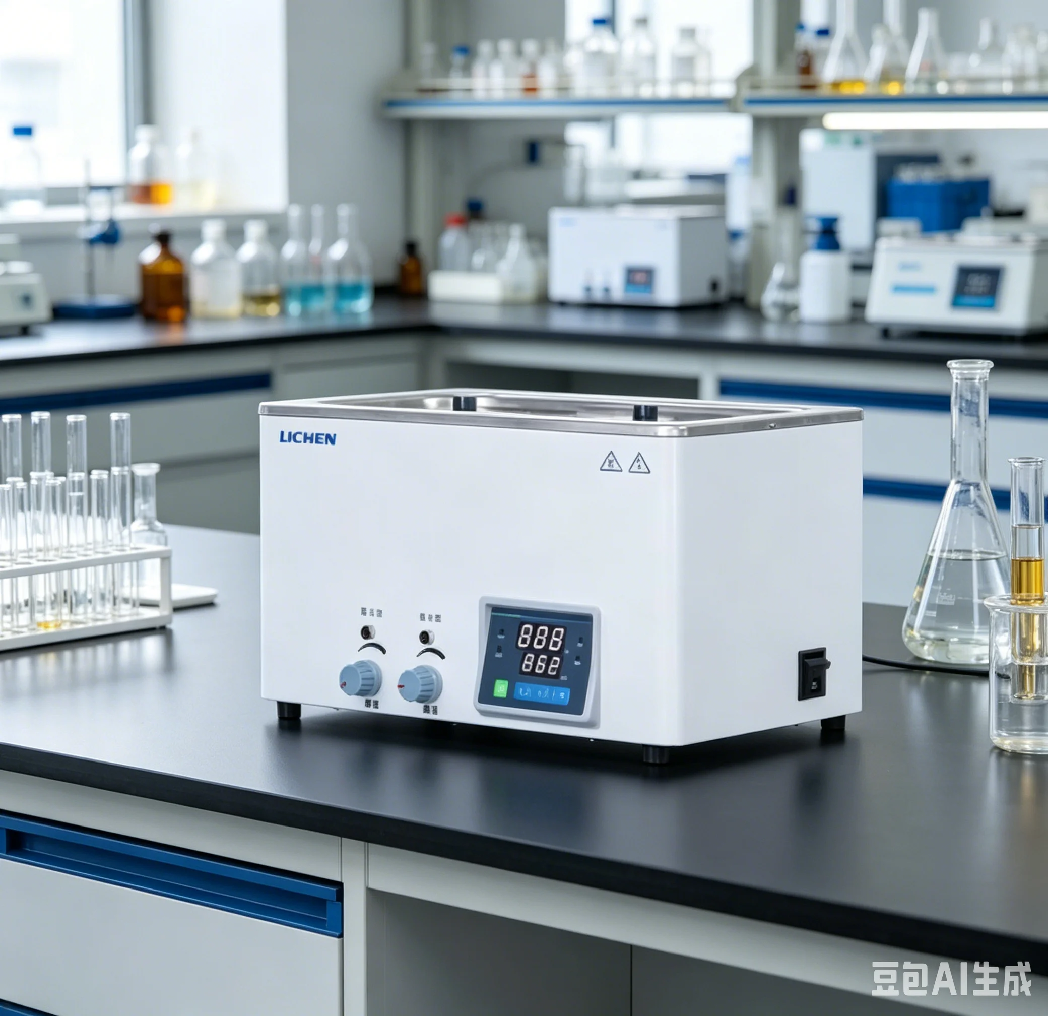 Baño de Agua Termostático Digital LCH-WBS, Calentador de Laboratorio con Agitación Magnética y Precisión de 0.1 ℃   Precisión, Opcional para Múltiples Pozos