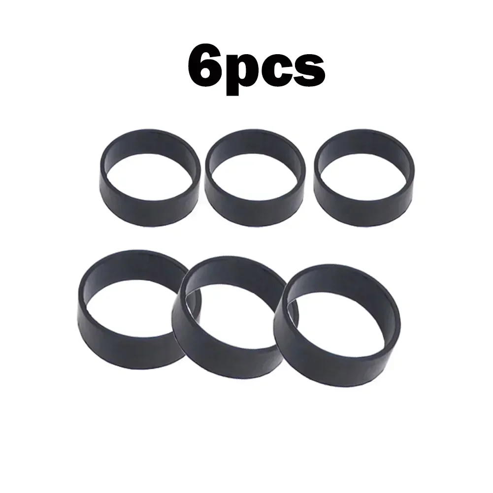 

6Pcs Rubber Fixed Rings For Scuba Diving Webbing Dive Weight Belt Underwater Tank Backplate Strap Outdoor Backpack Harness