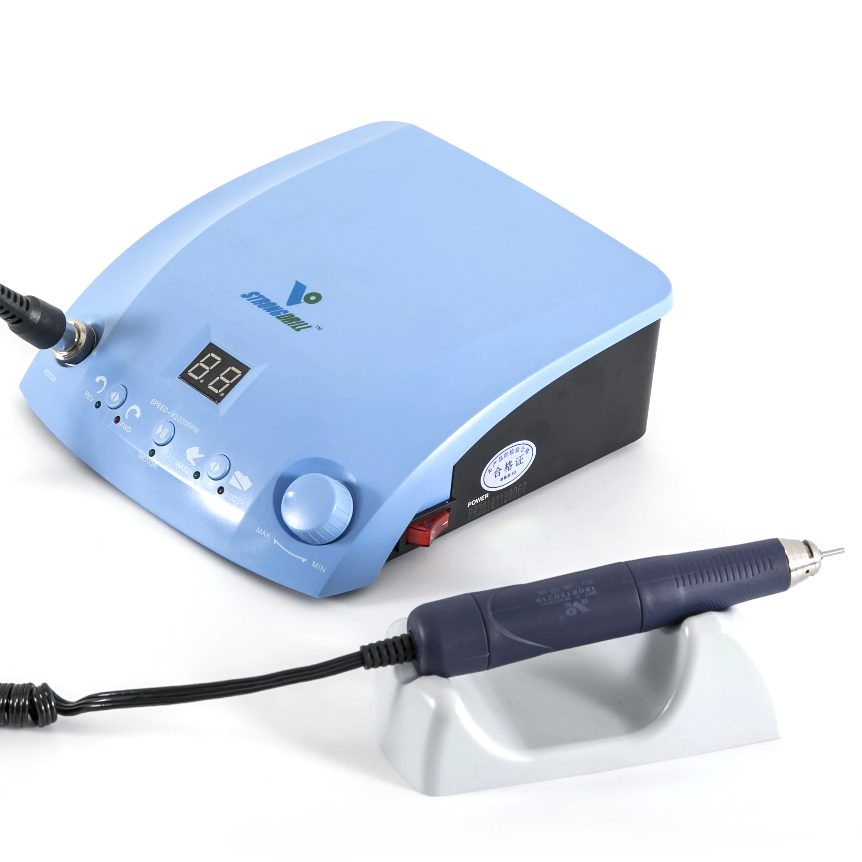 50000rpm laboratory micromotor blue color 150w high speed brushless handpiece micromotor