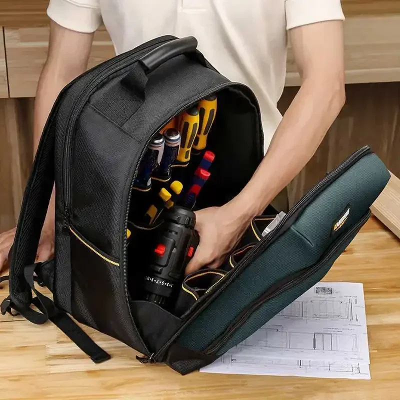 Sacoches à outils d\'électricien professionnel, sac à dos, sac à outils, plus écologique, accessoires de moto, fournitures de menuiserie, sac de