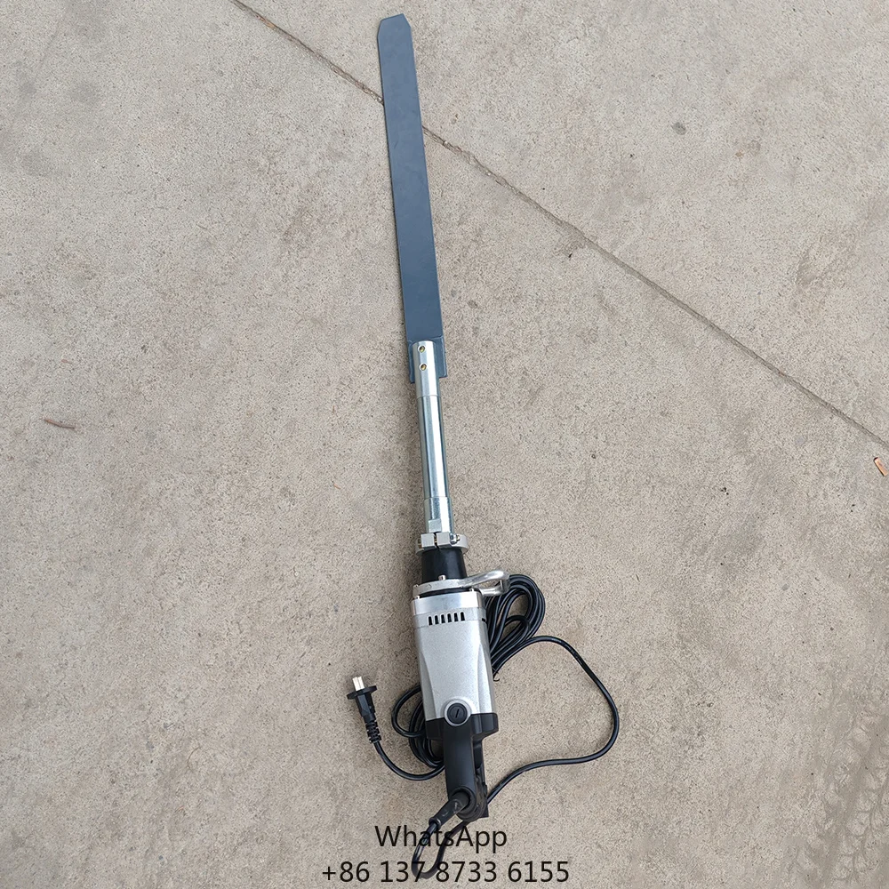 High Frequency Vibration Shovel Lightweight Wall Vibrator Plate With Engine 220V 980W For Small Concrete Wall Projects